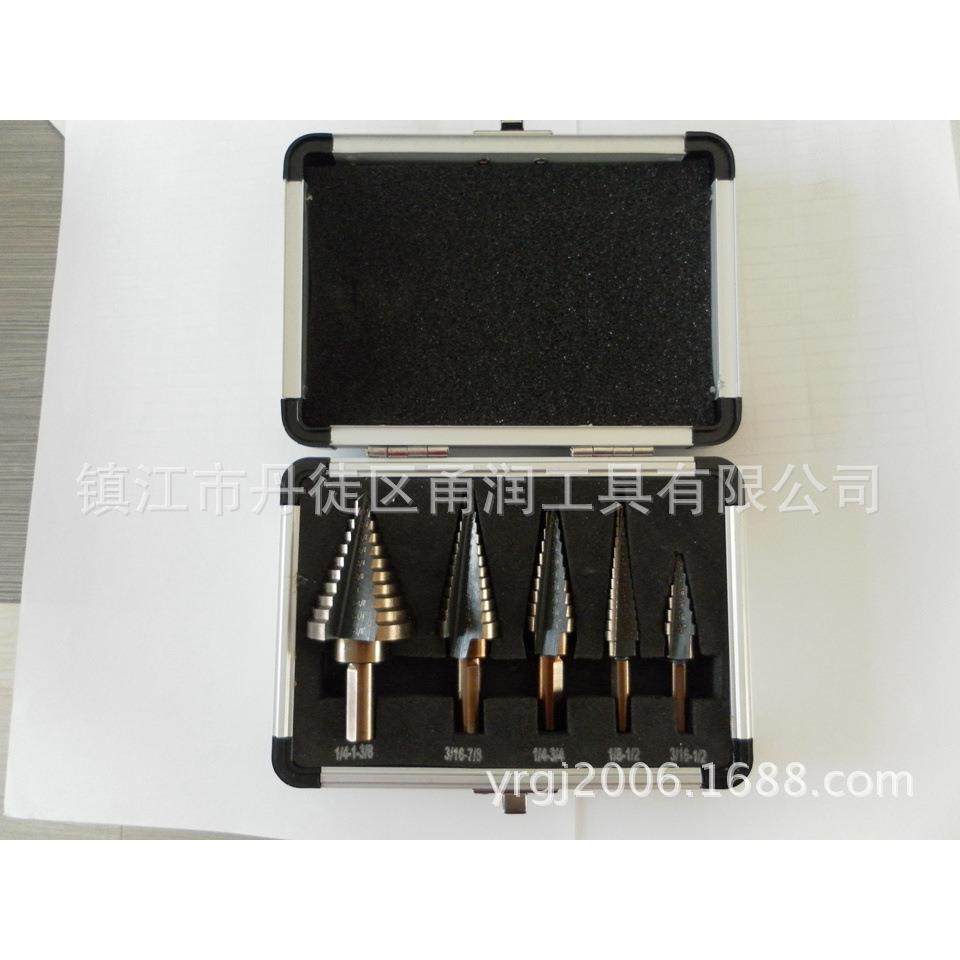 5件套铝盒英制阶梯钻/宝塔钻/台阶钻,清洗/食品/商业设备,风口/风叶/风机配件,淘宝优惠券,粉丝福利购,淘宝优惠卷