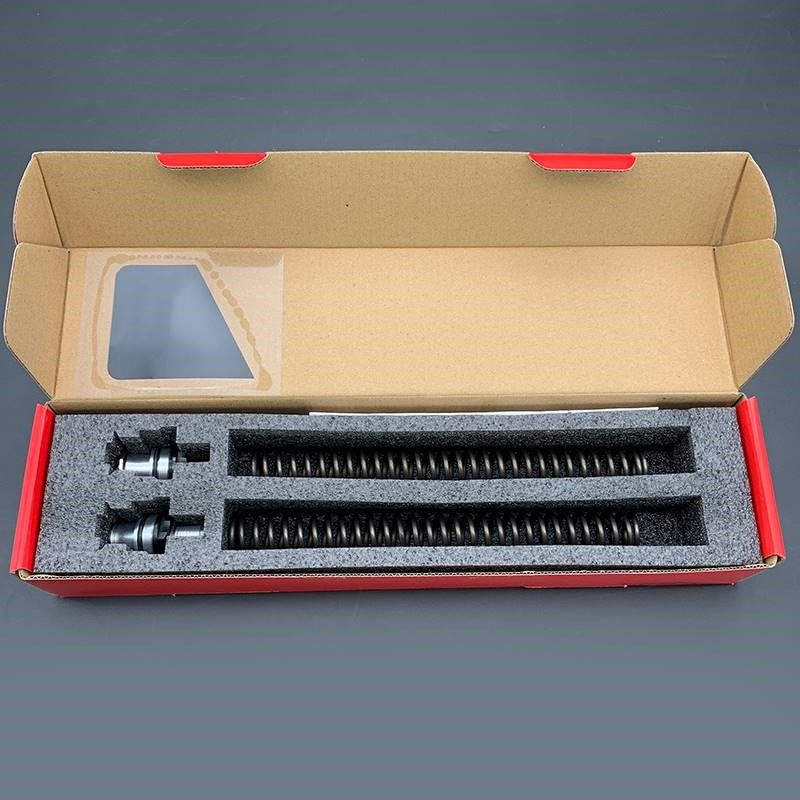 佛沙nss350前减震弹簧摩托车避震器改装配件M加硬弹簧可调软硬 nu