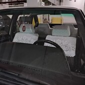 普桑途锐半截座套桑塔纳2000蕾丝座椅套3000汽车坐椅靠背套旅行版