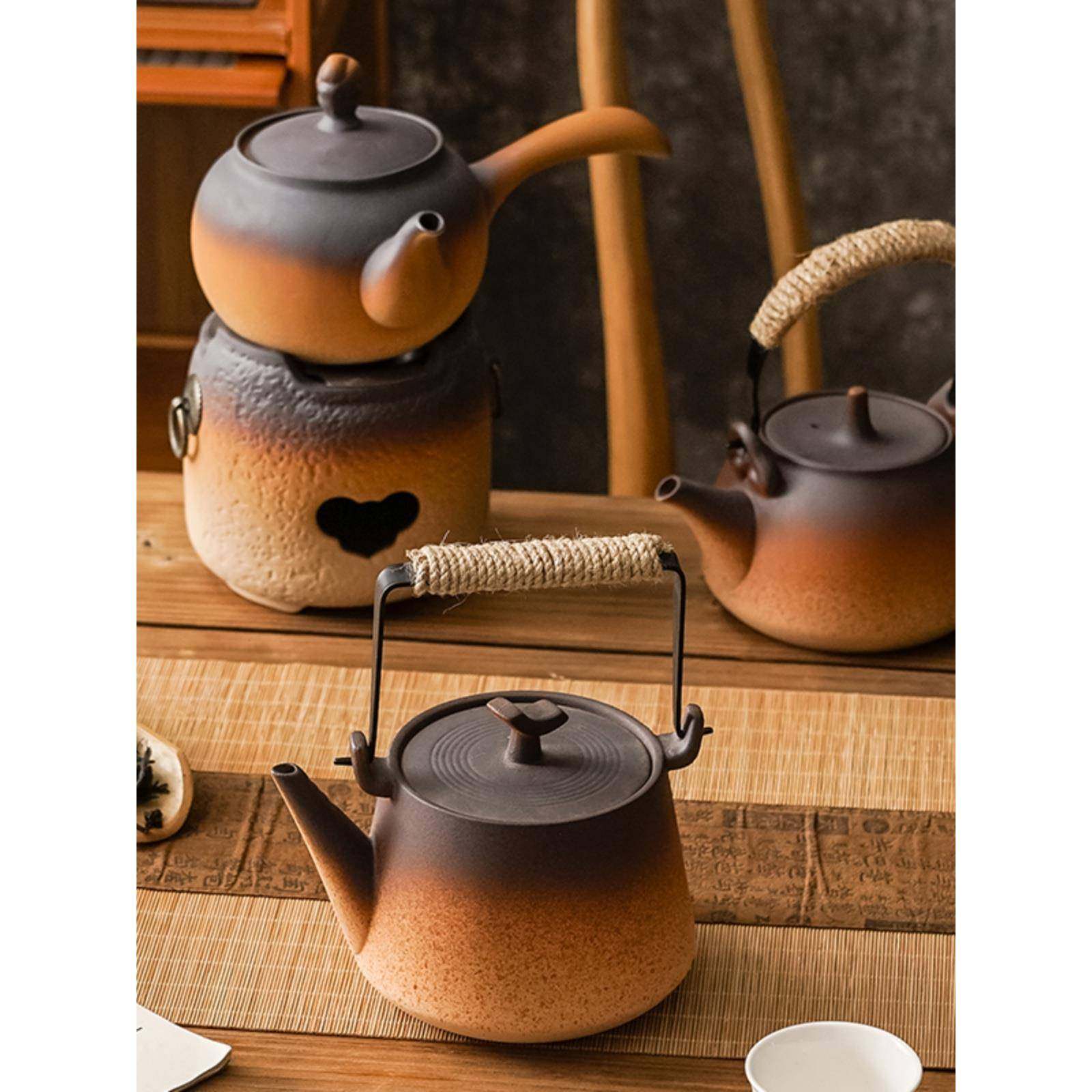 围炉煮茶炭火炉煮茶壶罐罐茶室内家用全套陶壶明火碳火烤茶烧水壶,鲜花速递/花卉仿真/绿植园艺,割草机/草坪机,淘宝优惠券,粉丝福利购,淘宝优惠卷