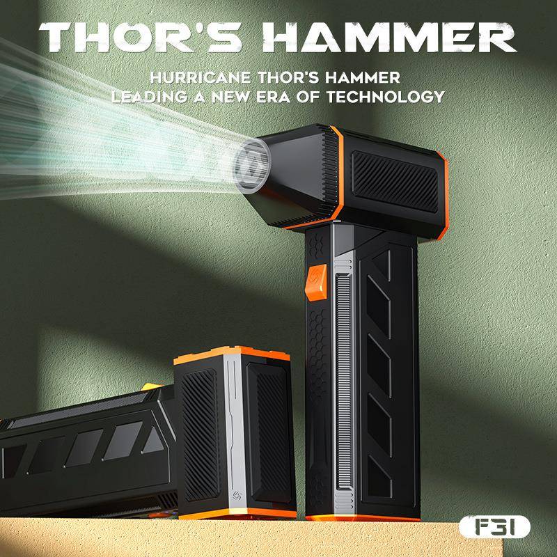 11万转JARVIS贾维斯F31暴力风扇高速无刷涡轮电机三档可调吹风机