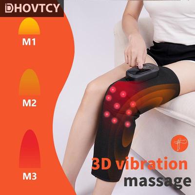 气囊腿部膝盖按摩仪电加热护膝老寒腿艾草热敷缓解关节疼痛热疗