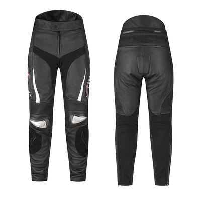 SBK摩托车机车皮裤赛车裤男士钛合金防摔服骑行裤子骑士装备PN-6