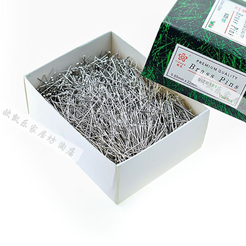 高强度服装设计大头针衣服立裁定位针小号珠针固定小钉子0.7*16mm