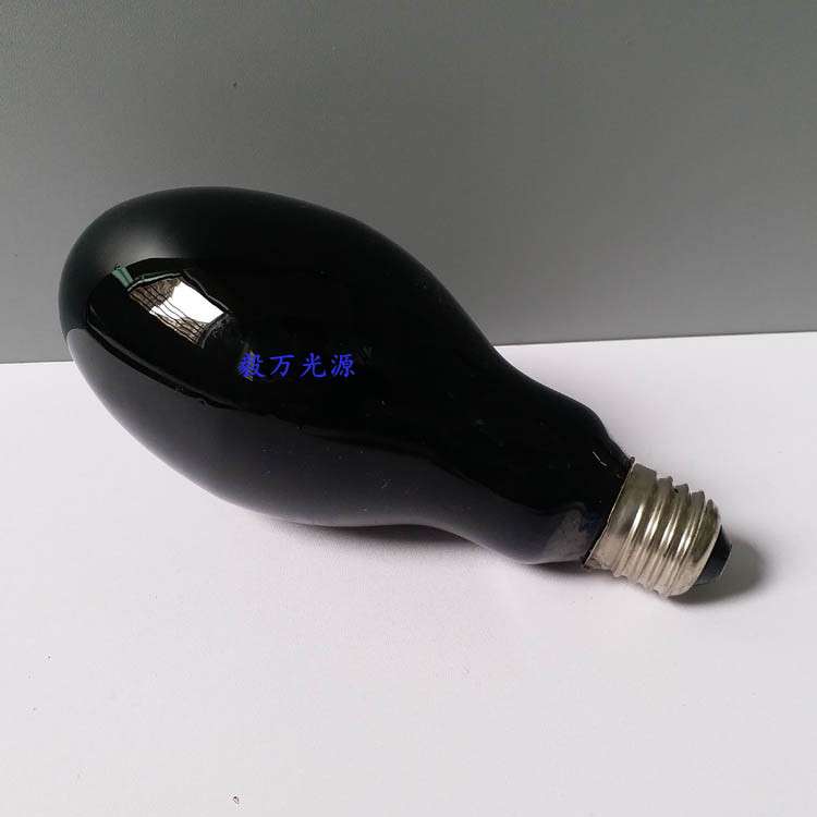 紫外线荧光探伤灯泡GHG-125紫光灯泡黑光灯125W金属荧光探伤灯