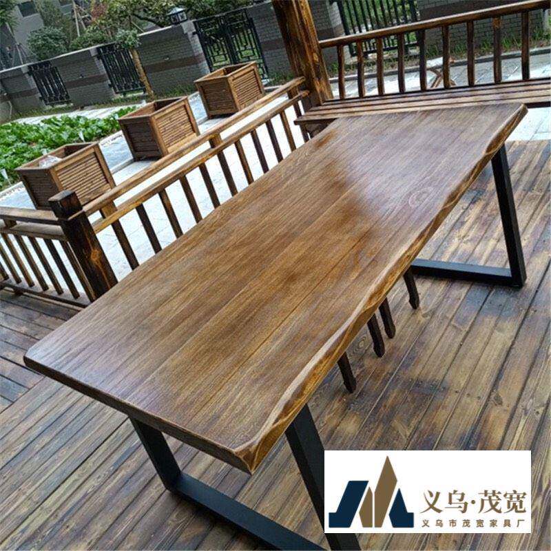 会议桌现代实木桌条形电脑桌简约办公双人书桌家用长条工作台桌子