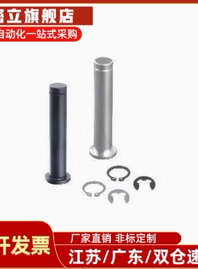 带肩扣环固定型铰链销SHCCG SHCDG3 4 5 6 8 10 12平头带槽销轴