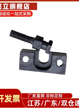 浮动接头固定座HLRC 6 8 10 13 18 钢制顶部安装法兰型HLRCH气缸