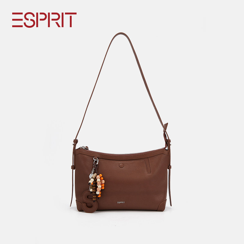 ESPRIT/埃斯普利特女士包植鞣牛皮单肩斜挎包2025新款托特通勤包,箱包皮具/热销女包/男包,单肩包,淘宝优惠券,粉丝福利购,淘宝优惠卷