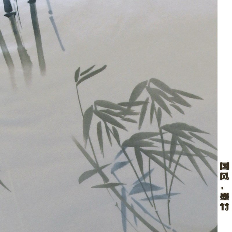 国风墨竹 床单被套 100全棉1.5*2.0单人200*230双人1.8床被罩