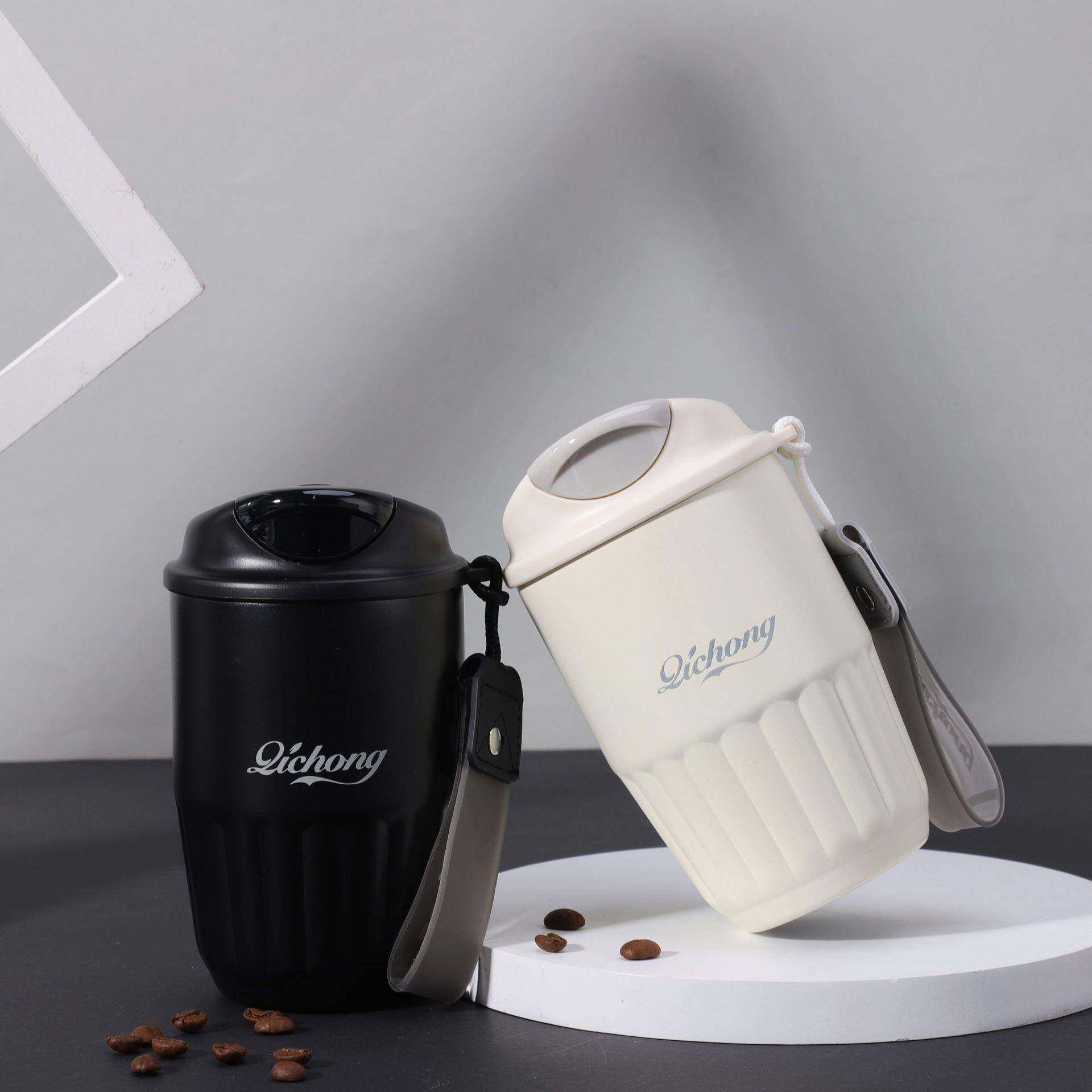 陶瓷内胆保温杯小容量带提绳随行高颜值咖啡杯轻奢便携办公杯,3C数码配件,其它配件,淘宝优惠券,粉丝福利购,淘宝优惠卷