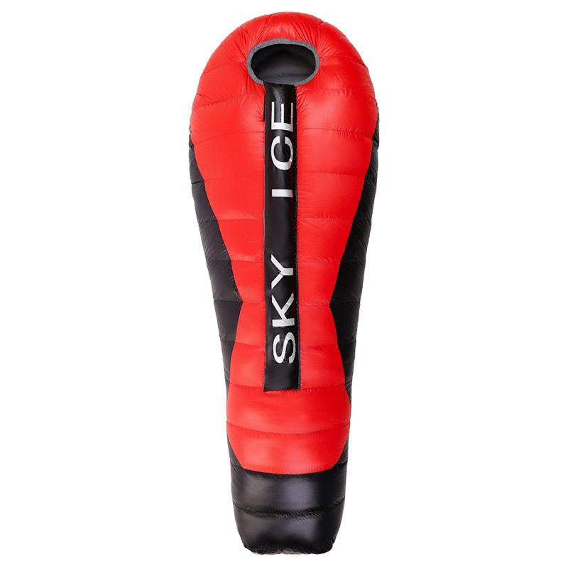 冬季户外露营双人鹅绒羽绒睡袋保暖轻便大人便携野营装备用品