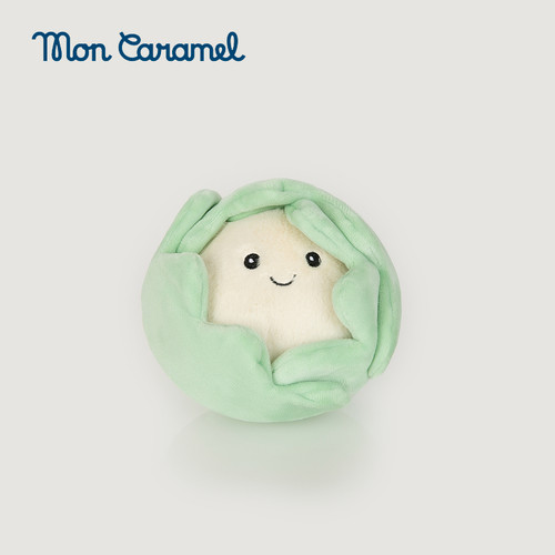 Mon Caramel创意可爱卷心菜毛绒玩偶呆萌挂饰蔬菜白菜啵啵团子