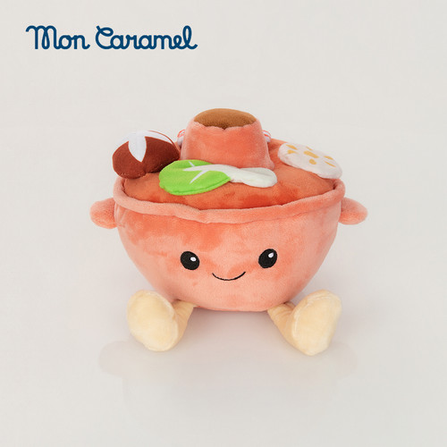 Mon Caramel可爱卡通食物毛绒玩偶创意潮玩包挂暖咕嘟火锅宝宝