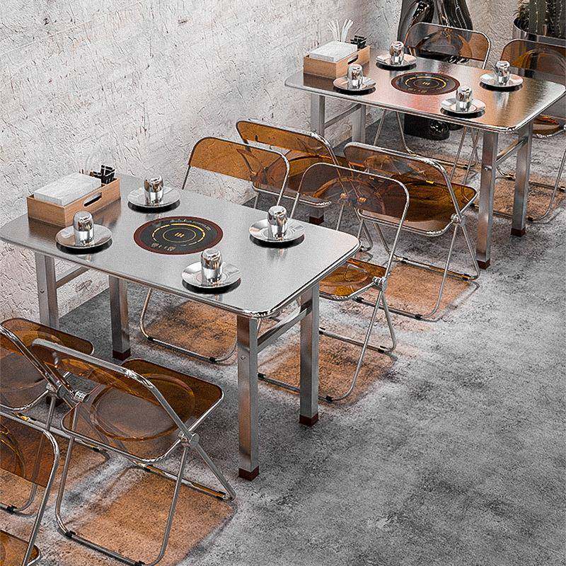 工业风火锅桌不锈钢长桌烤肉店小吃烧烤店网红椅子餐饮餐桌椅组合,3C数码配件,其它配件,淘宝优惠券,粉丝福利购,淘宝优惠卷