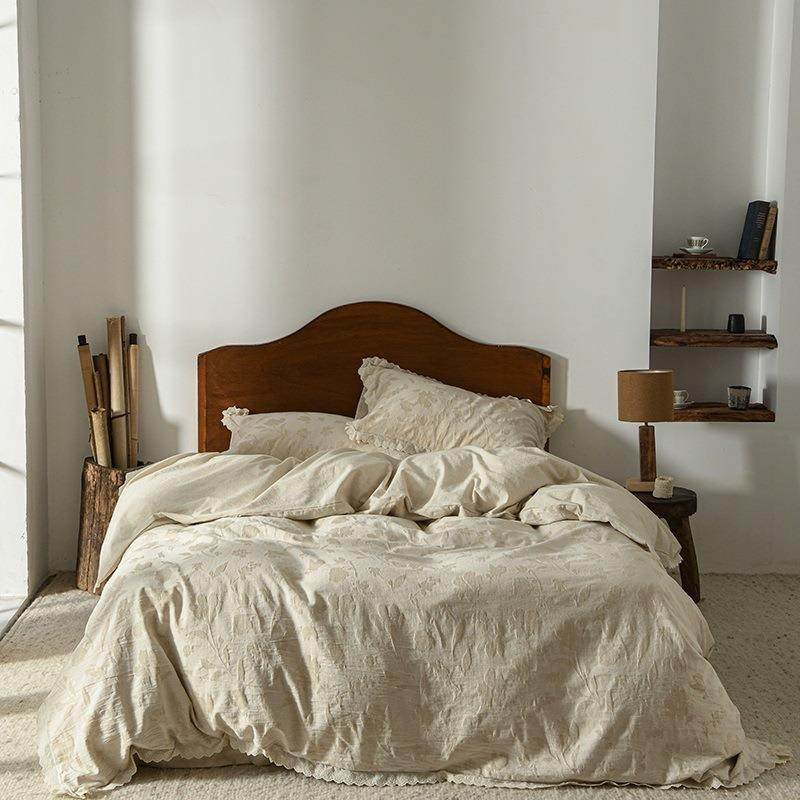 2025新款亲肤舒适棉麻四件套-花间集 1.8m床单款四件套 花间集,3C数码配件,其它配件,淘宝优惠券,粉丝福利购,淘宝优惠卷