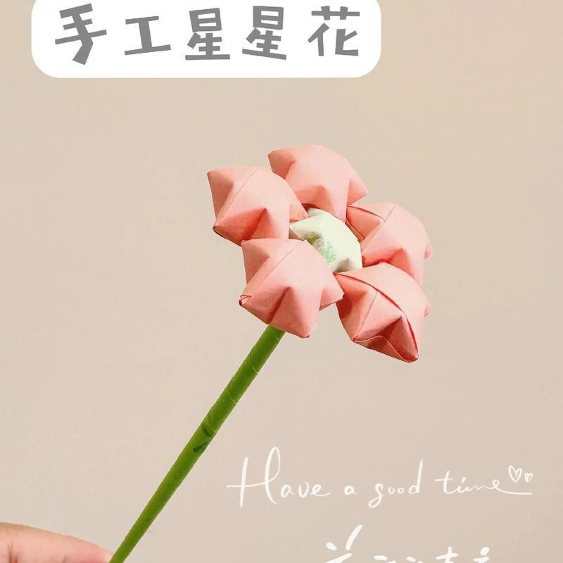 【家庭手工】创意礼品-手工星星花-罗店长-大小蛋糕