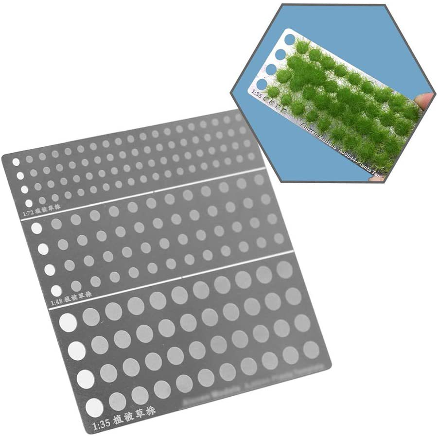 二战场景模型植草用种规整