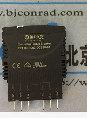E-T-AESS20-003-DC24V-3A短路器ESS30-S003-DC24V-6A原装现货