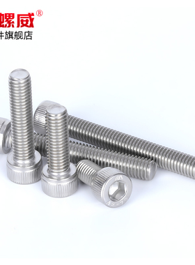 304不锈钢内六角螺丝加长螺栓M10M12M14M16*105x115x125x135x145