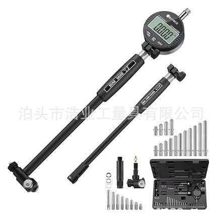 18-160mm公制指针量缸径表3件套装电子数显内径百分表0.7-6英寸