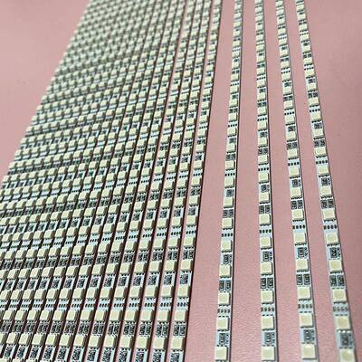 2020款3535硬灯带4mm宽RGB12V50cm60灯高亮窄板背光汽车装饰光源