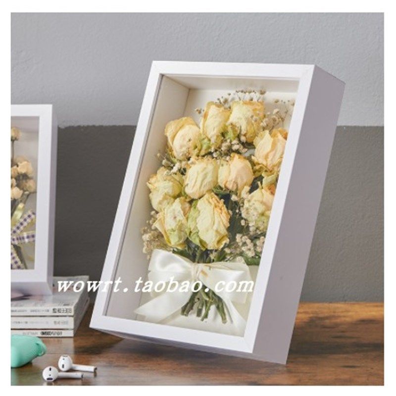 3厘米5厘米中空木质立体创意相框摆台A4挂墙正方形油画棒衍纸画框,家居饰品,相框/画框,淘宝优惠券,粉丝福利购,淘宝优惠卷