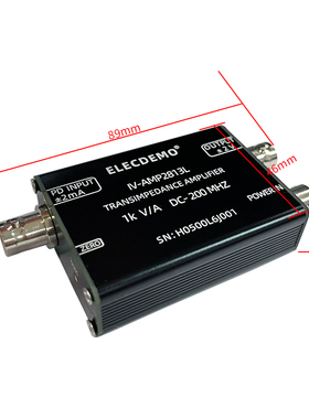 跨阻放大器高带宽IV转换滨松PIxN光电管信号雪崩APD传感器200M带