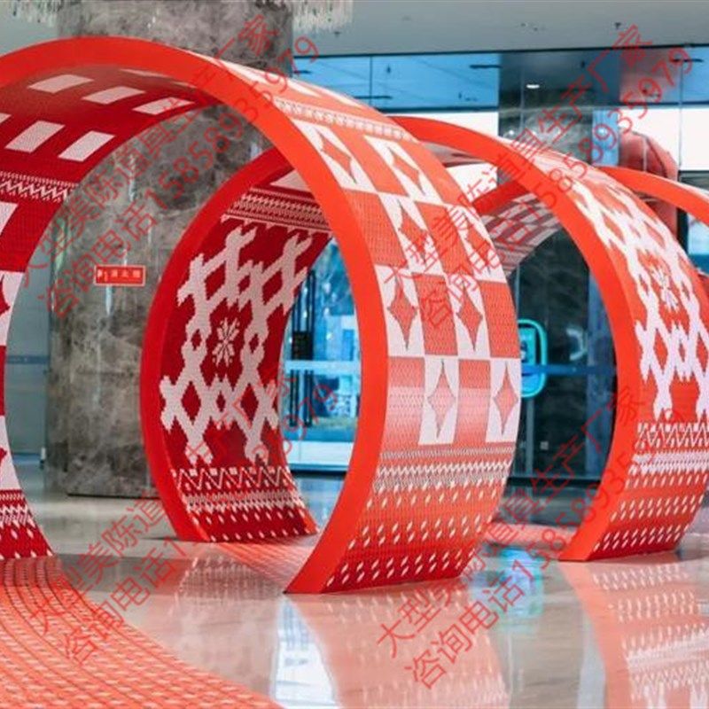 新春发光金元宝美陈装饰国潮主题亚洲美陈摆件元旦活动龙年道具