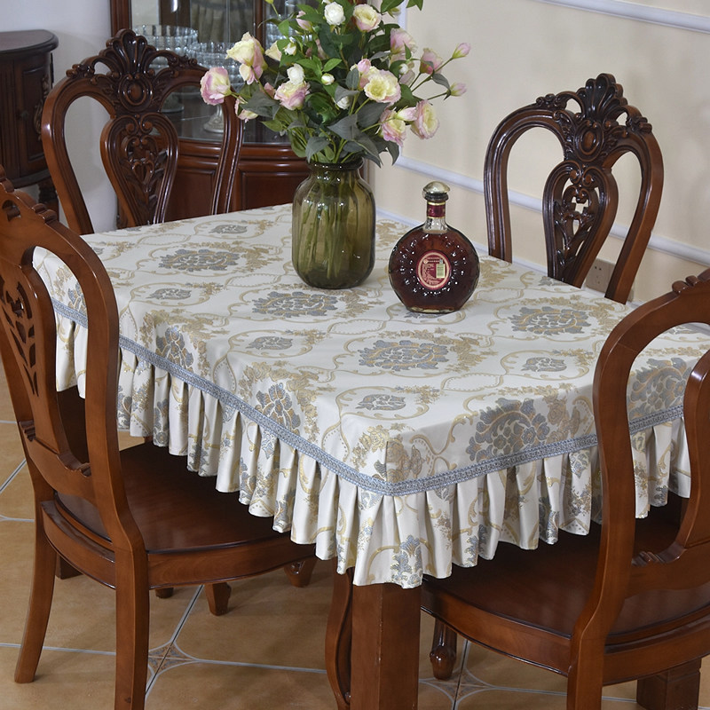 欧式桌套罩椭圆形家用歺桌套正方形台布茶几桌布布艺电视柜布定制,居家布艺,桌布,淘宝优惠券,粉丝福利购,淘宝优惠卷