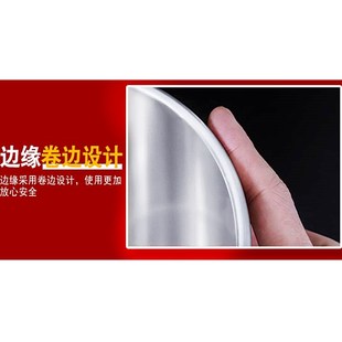 商用不锈钢d汤桶加厚双耳白钢桶熬煮汤桶深汤锅大容量平底电磁炉