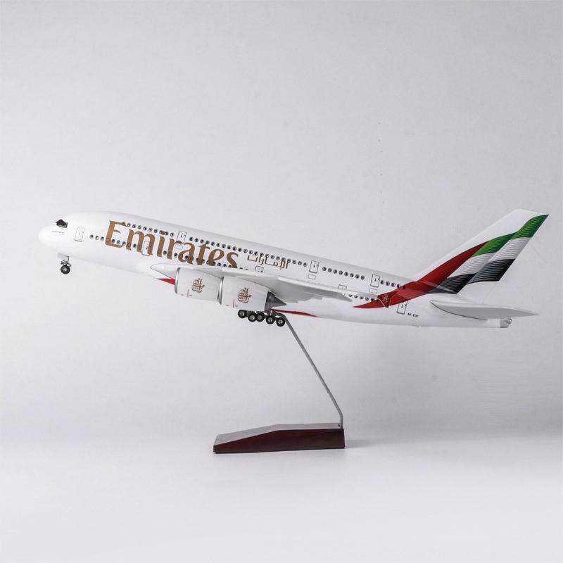 阿联酋航空A380仿真民航客机模型