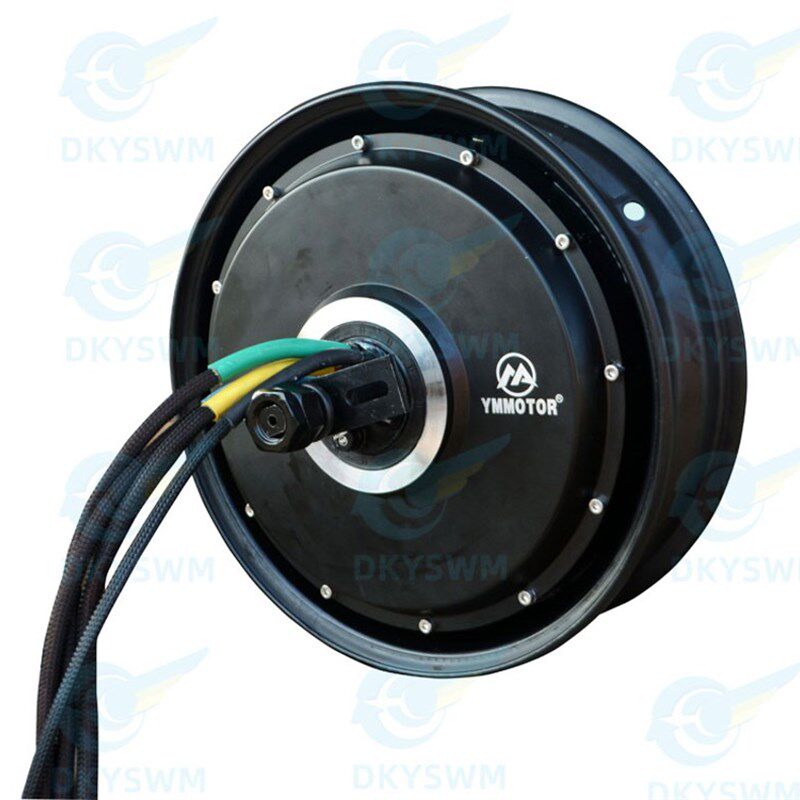 新款豫玛电动机12寸3000W6000W无刷直流大功率尊享版瓦片永磁电机