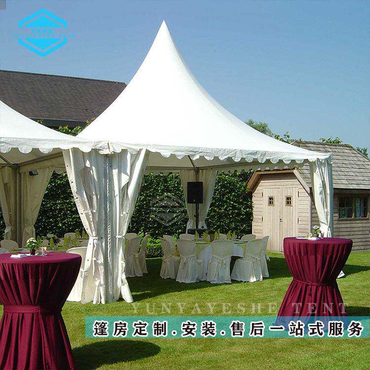 欧式帐篷4x45x56x6尖顶全铝合金篷房厂家直销展览帐轻便户外展会