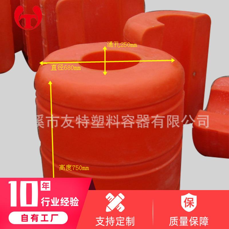 内径16公分抽沙管浮体沧州航道清淤浮体定做聚乙烯塑料浮体现货
