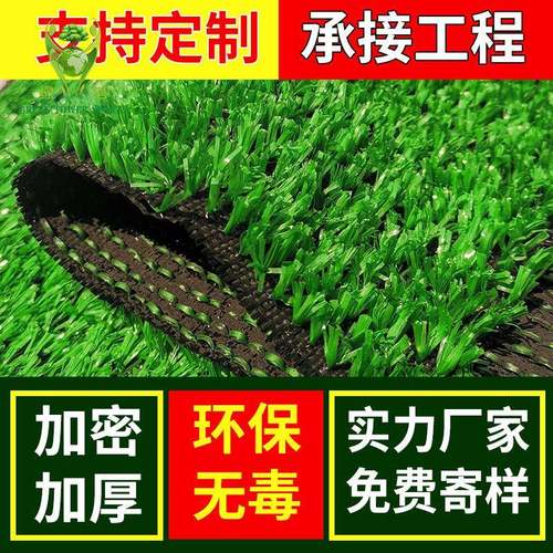 仿真草坪幼儿园足球场人工人造草皮围挡塑料户外假草坪地毯