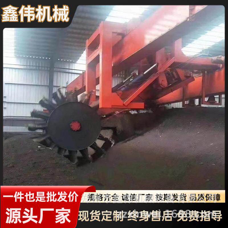 热销电动翻土机一机多槽槽式发酵翻抛机沃肥堆肥腐熟翻堆机