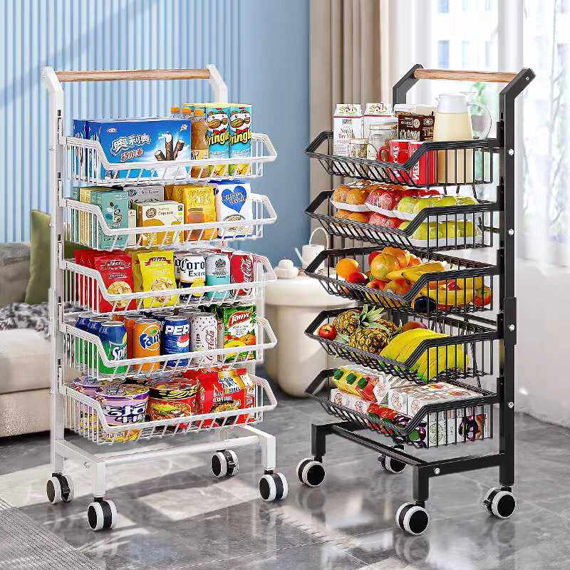 菜篮子置物架厨房落地多层放水果蔬菜收纳储物筐菜架子零食小推车,鲜花速递/花卉仿真/绿植园艺,其它园艺用品,淘宝优惠券,粉丝福利购,淘宝优惠卷
