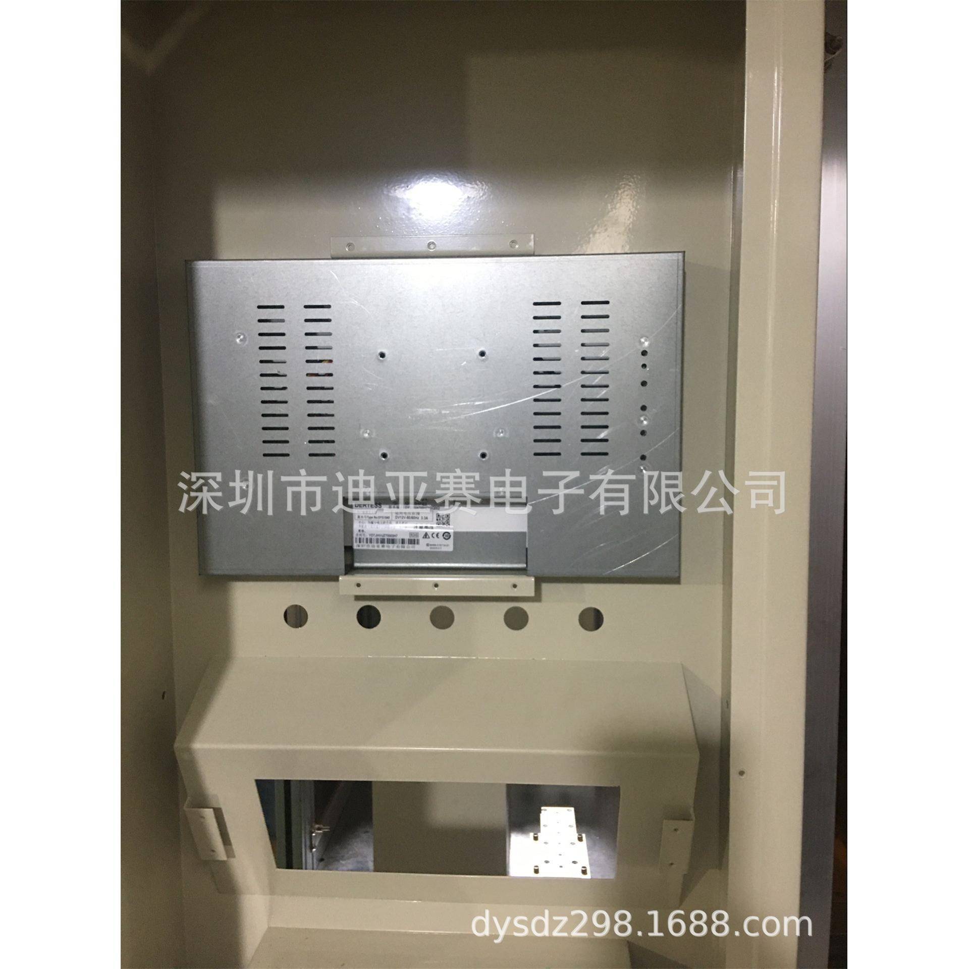 17寸嵌入式显示器15寸上架式工业显示器19寸机柜内装显示器VGA口