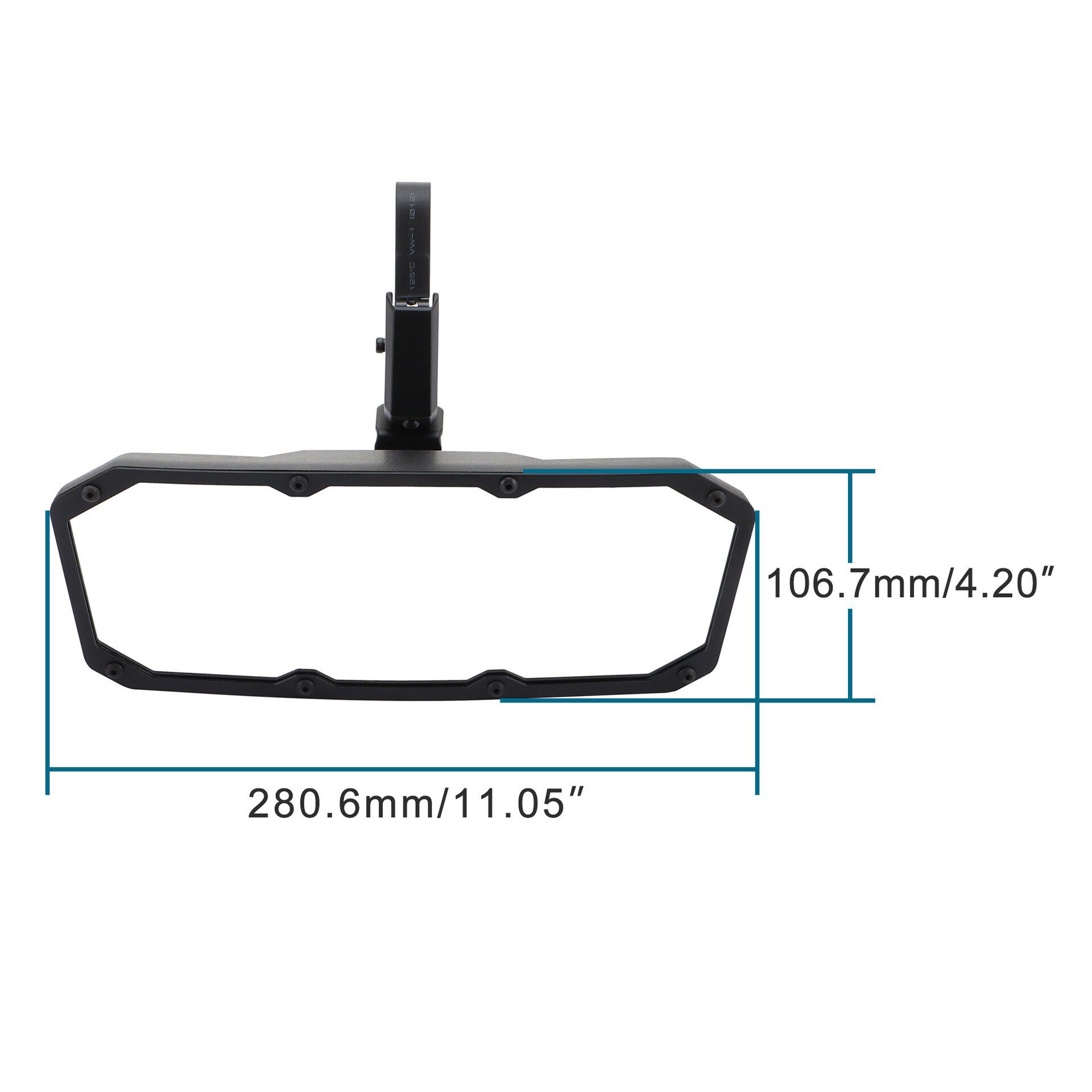 GOOFIT 观后镜适用UTV/ATV通用后视镜全地形车RZR中央镜