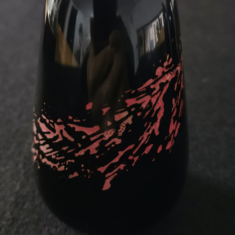 大漆花瓶木胎手工艺品创意插花器新年礼物文创礼品新中式福州漆器
