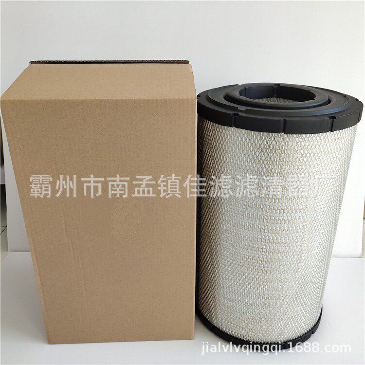 PU2845替代1-14215203-0空滤适配五十铃搅拌车泵车空气滤芯耐腐蚀