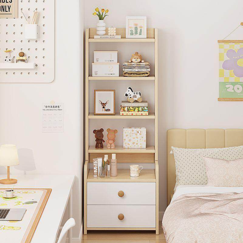 床头置物架落地多层收纳架子靠墙卧室斜梯形客厅房间柜子床边书架,纺织面料/辅料/配套,纺织机械配件,淘宝优惠券,粉丝福利购,淘宝优惠卷