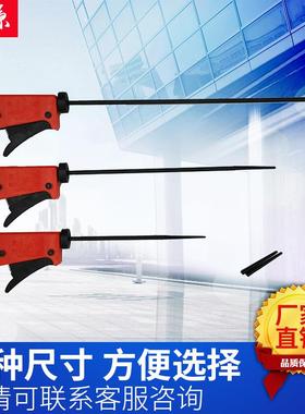 BY/YF-2型秦泰裕丰型手动纺织皮辊清洁捻枪捻棍捻杆棒绞手动捻棒