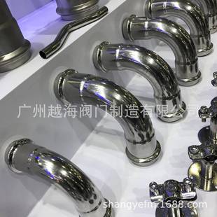 供应卡压式不锈钢管件|45°等径弯头_90°弯头DN20不锈钢管件