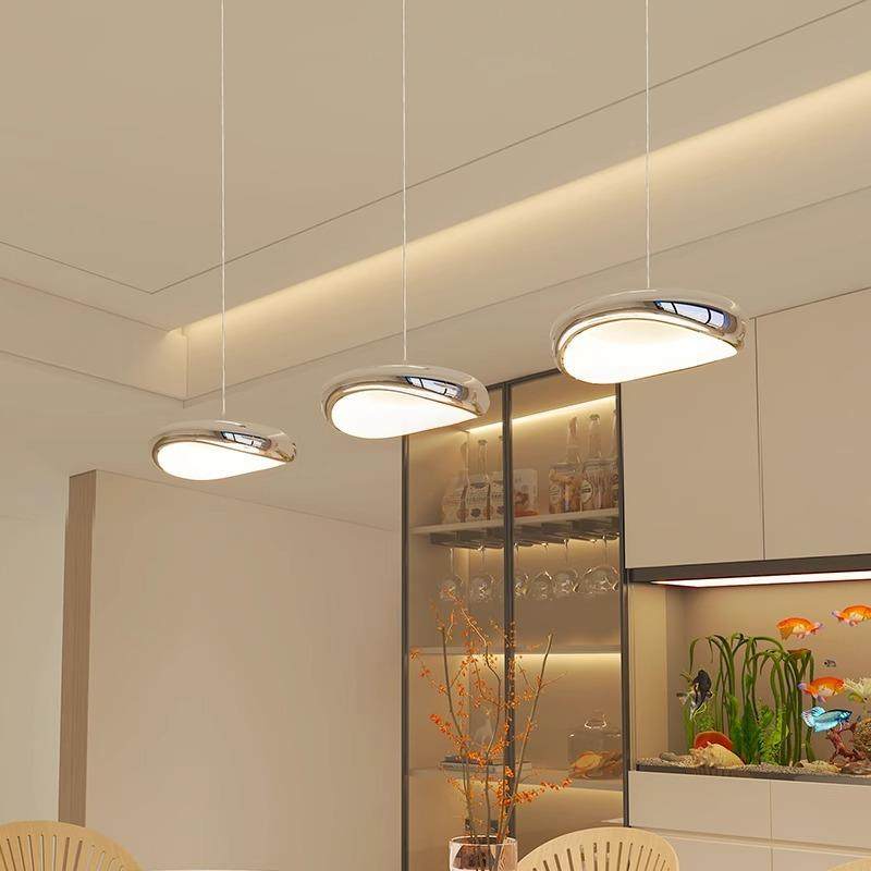 餐厅吊灯简约高级感护眼吧台三头北欧极简奶油风饭厅岛台餐桌灯,收纳整理,烫衣板及配件,淘宝优惠券,粉丝福利购,淘宝优惠卷