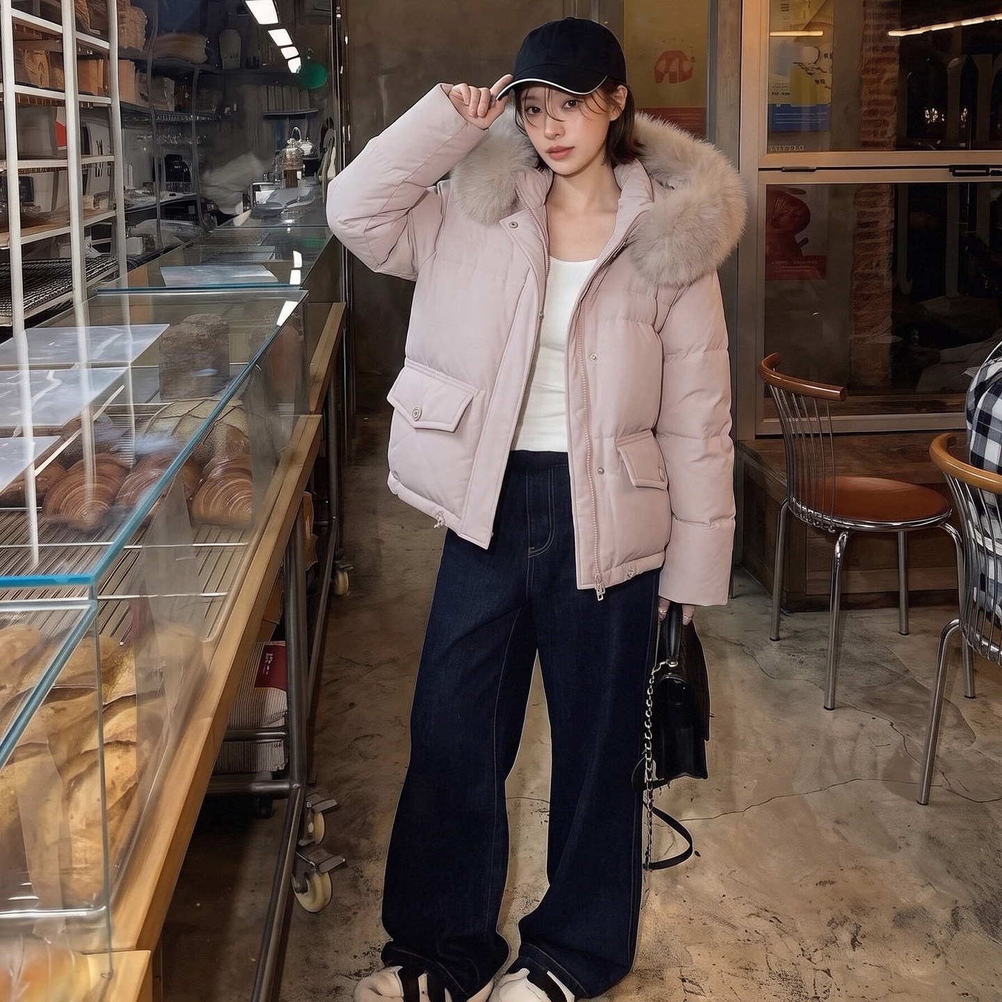 SIYU斯羽26冬90白鸭绒短款羽绒服