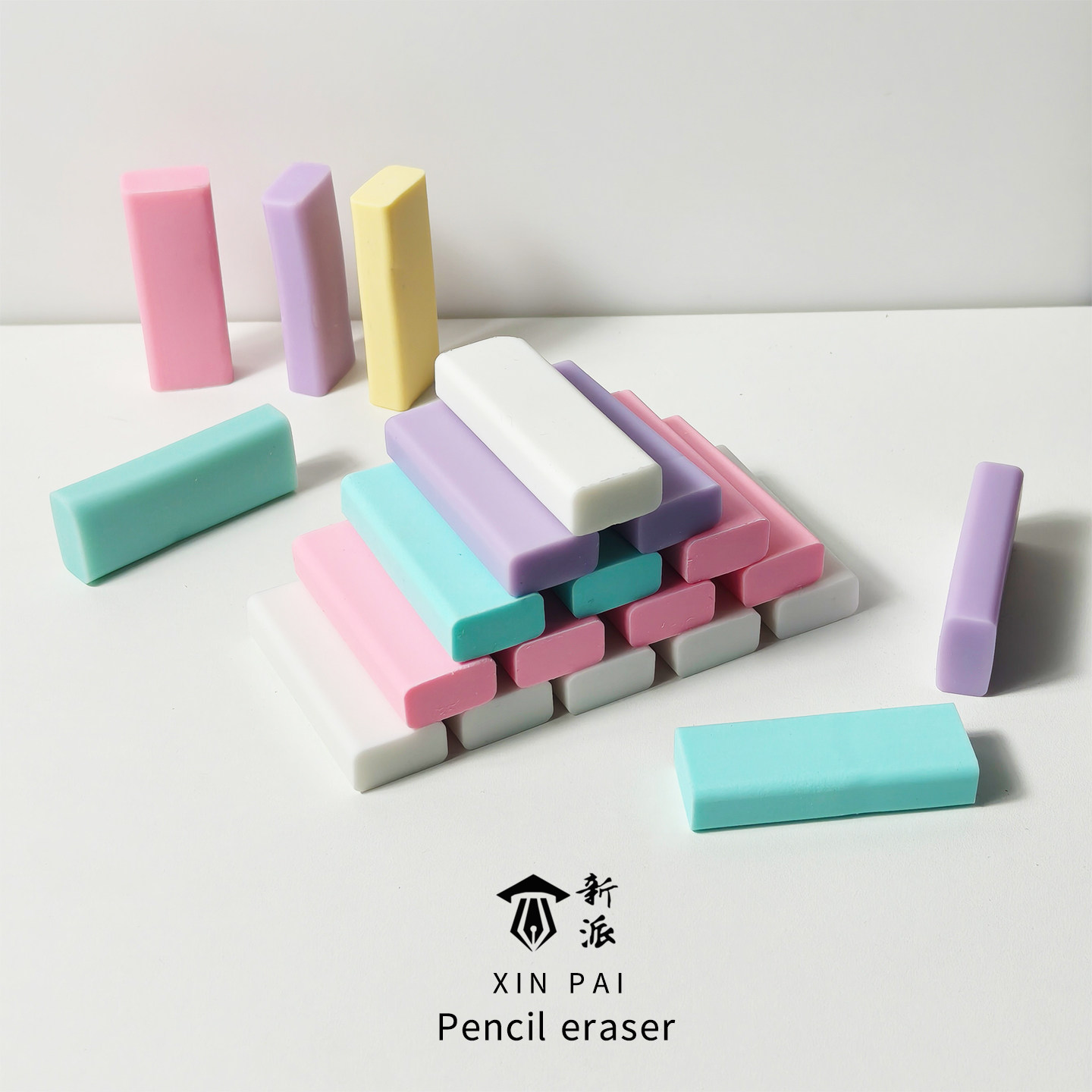 橡皮擦替芯可适配晨光推动橡皮