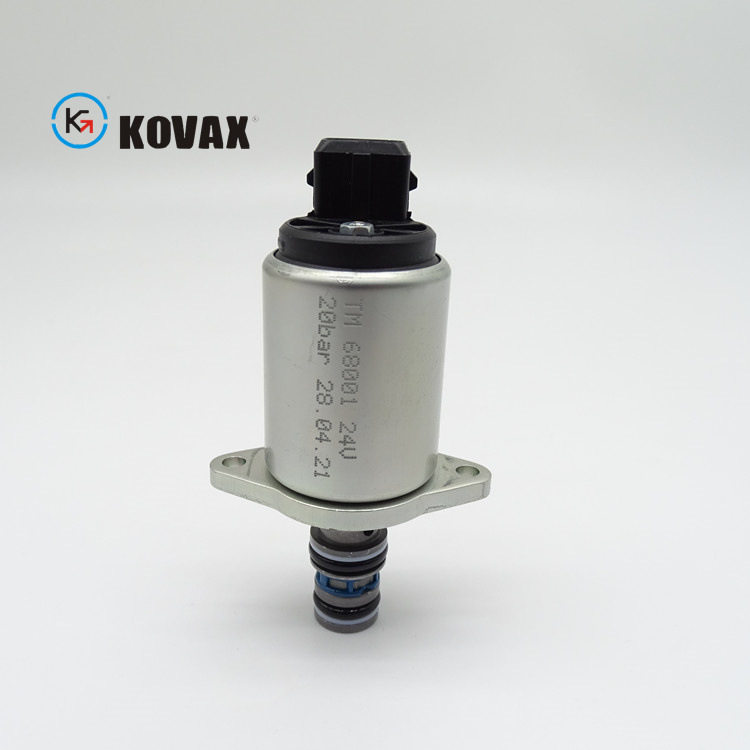 KOVAX 微型旋挖电磁阀TM68001 24V 挖掘机液压泵比例电磁阀