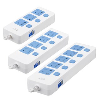 奥格不带线插座无线插线板排插多用插板自己接线电源插排独立开关